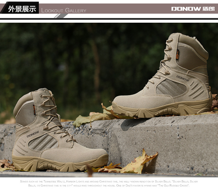 Boots militaires pour homme DONOW - Ref 1397182 Image 13