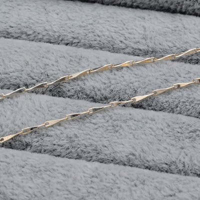 蒂莲珠宝_蒂莲珠宝 925银链盒子链瓜子链饰品