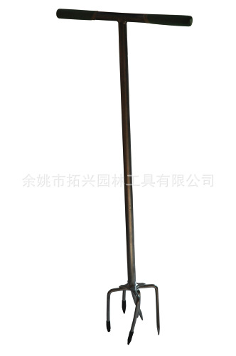 园艺用松土器 铁件烤漆 园林工具