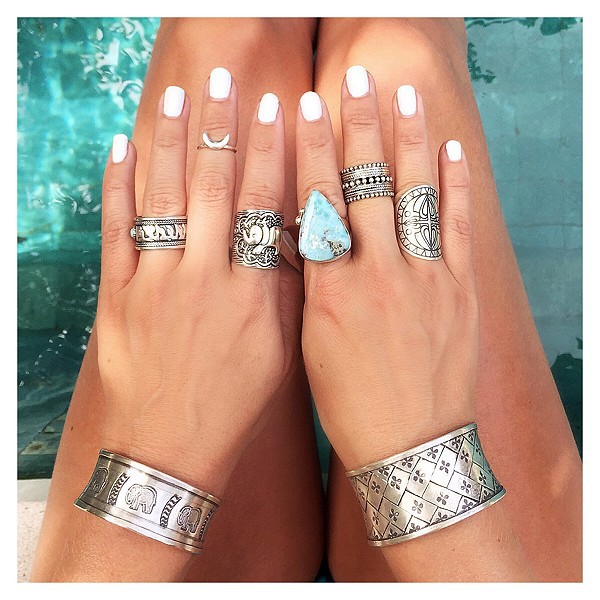 Ethnic Style Elephant Alloy Plating Womenu0027S Bangle 1 Piece