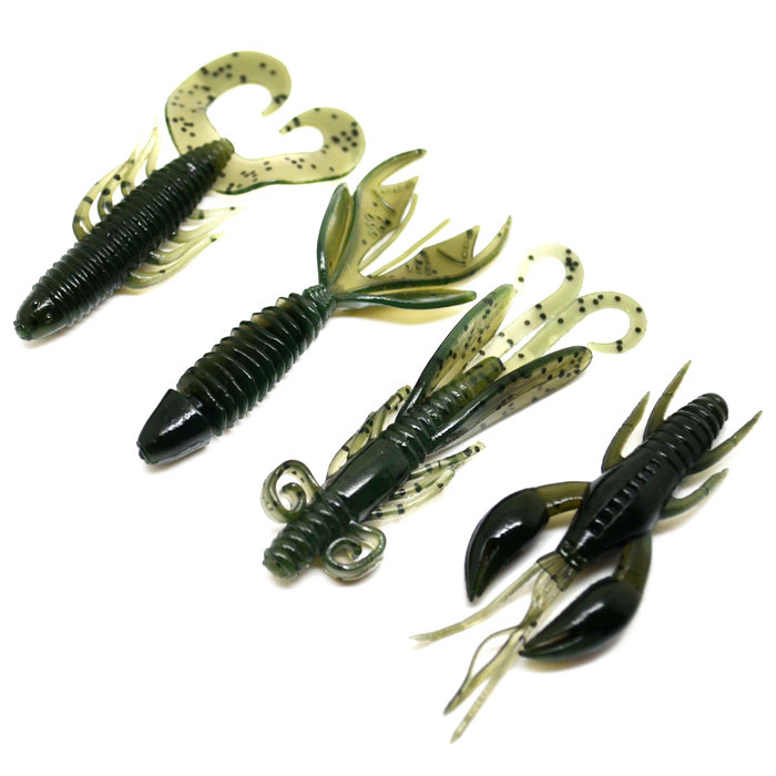 Soft Craw Fishing Lures Soft Plastic Crawfish Baita Fresh Water Bass Swimbait Tackle Gear