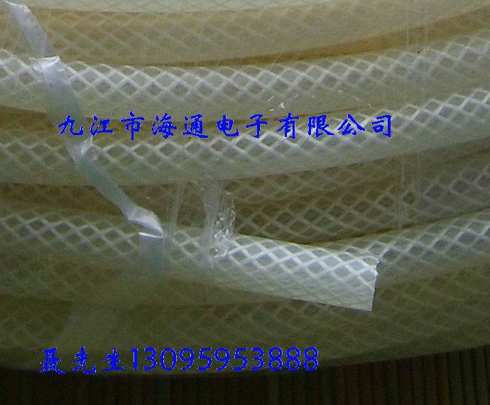 供应双层透明硅胶管(中间夹纤维)   双层透明夹纤管