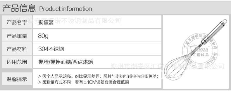 產品信息