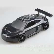 汽油车 1/10平跑漂移燃油遥控车 油动模型车 奥迪R8 甲醇玩具车