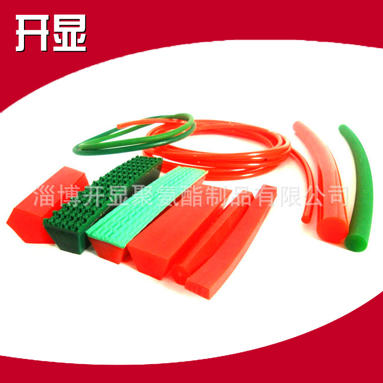 厂家批发 耐曲挠性好聚氨酯V型带耐热pu输送带 工业聚氨酯输送带