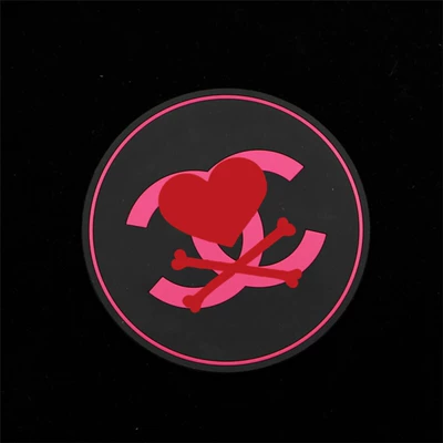 Mat Car Perfume Mat Black and: Anti-slip mat - small-fragrance-rose-red-14145cm