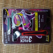 酒店宾馆客房用品一次性有偿剃须刀双须刀批发剃毛耐用耐用不锈钢