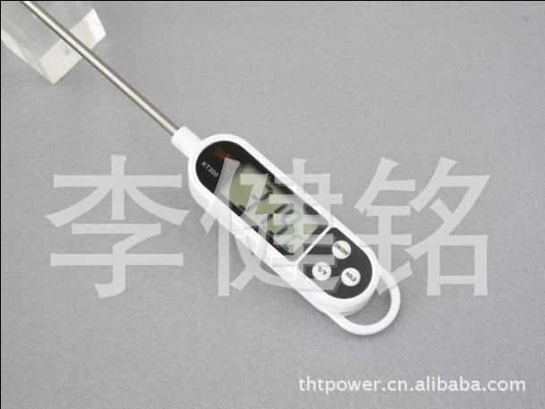 KT-300 金属针式温度计 LCD数字显示 食品温度计 水温计 油温计