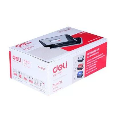 Deli 0103 двухсквозная машина для пробивания 2 отверстия перфорация машина Две дырки пробивная машина Две дырки зажим для переплета
