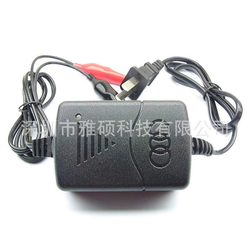 12v铅酸电瓶充电器 蓄电池充电机 5Ah 7Ah 8Ah 9Ah 12Ah 6-FM-12