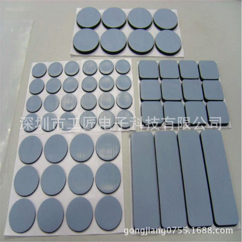 工厂供应优质导热硅胶 片背胶导热硅胶布 绝缘硅胶布定制批发