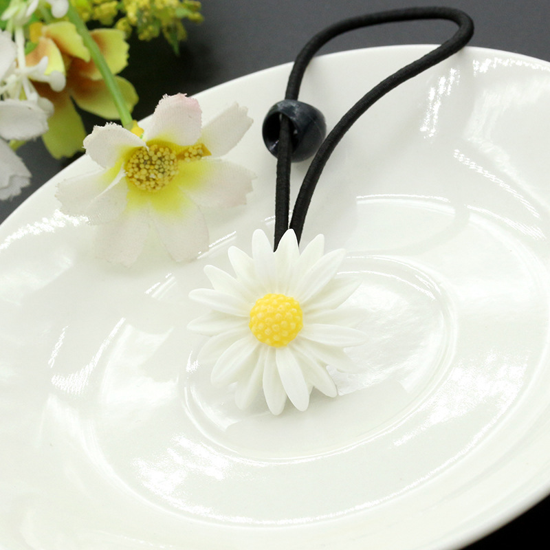 Fashion Daisy Flower Hairpin Korean New Style Hair Accessories Wholesale Hair Rope display picture 13