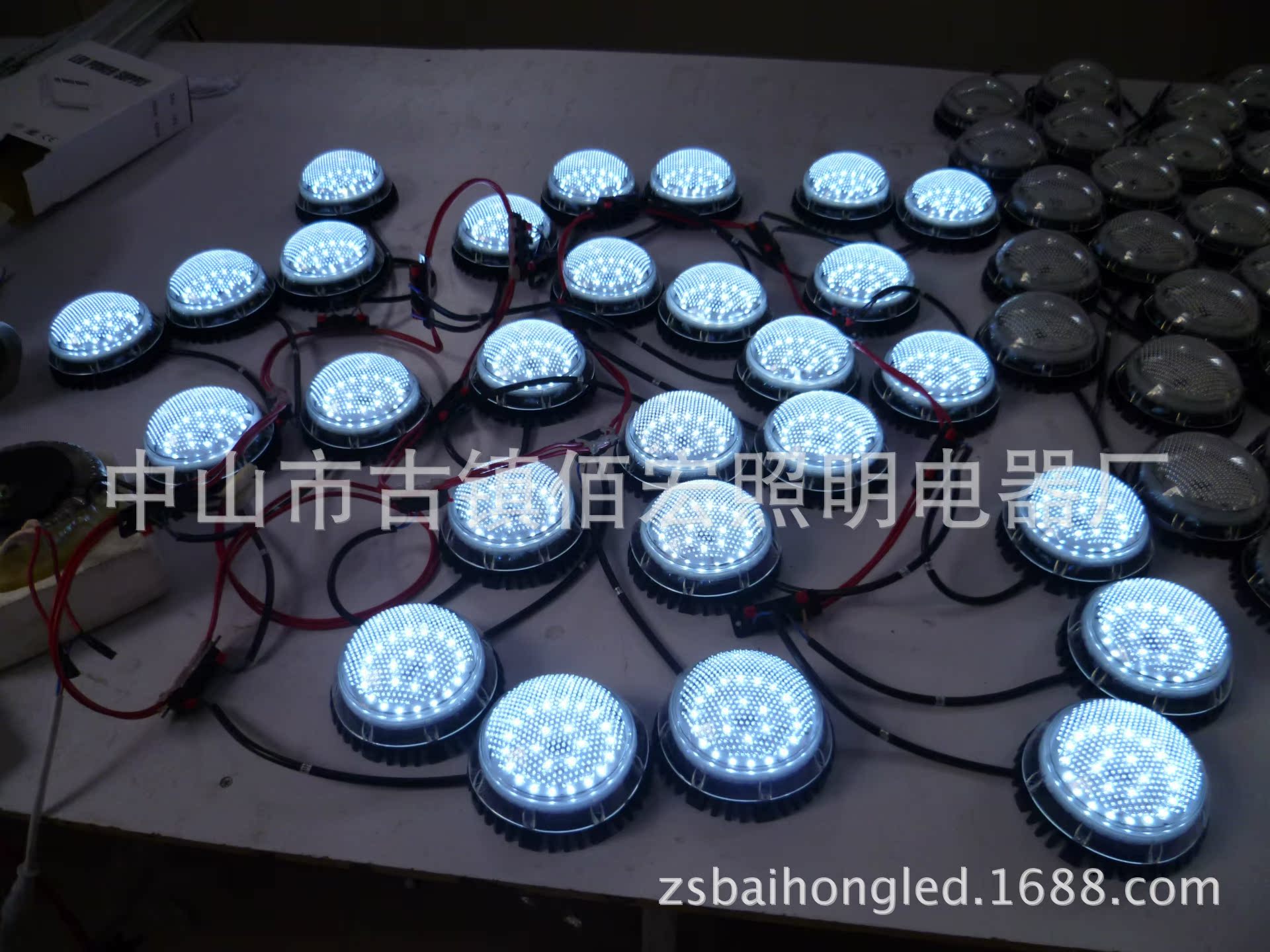圆形led点光源300mm15W单色全彩户外防水齿轮户外亮化点光源-阿里巴巴