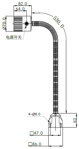 LED火花机工作灯 设备照明灯 机床工作照明灯