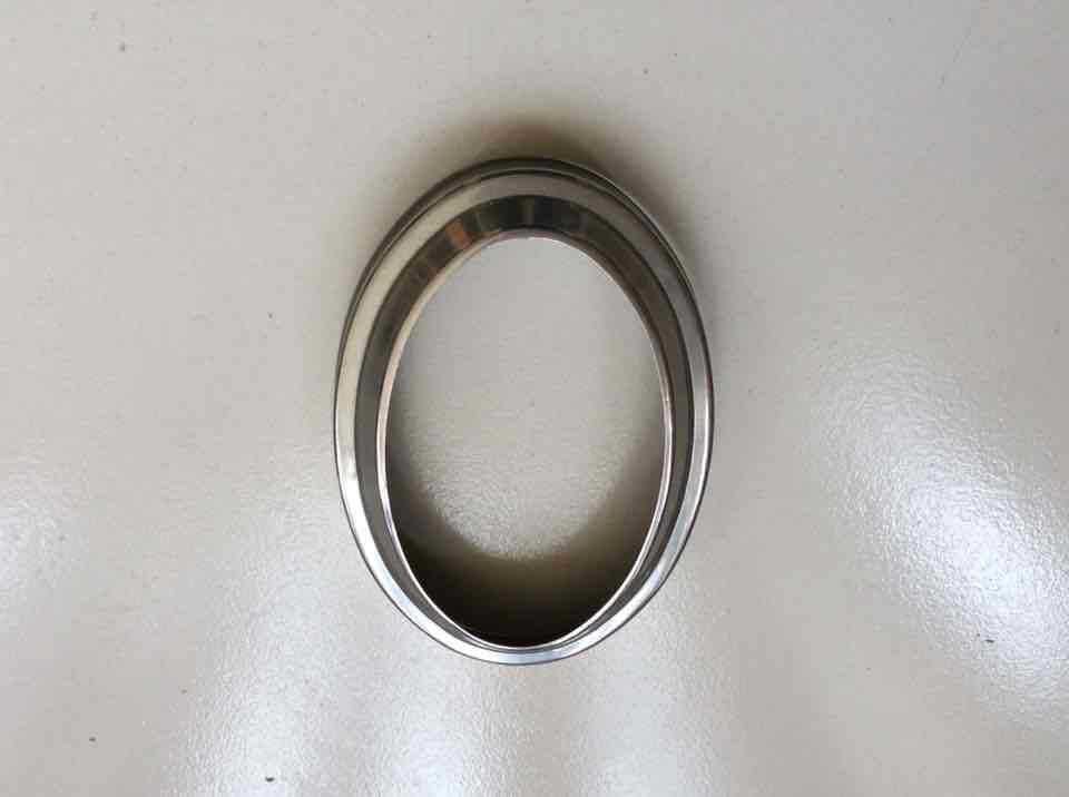 76不锈钢椭圆装饰盖/管子盖子