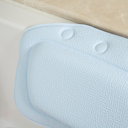 International Trade Cross-Border PVC Foam Sponge Bathtub Pillow Hotel Bathtub Back Support Pillow Wholesale Shower Pillow