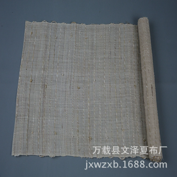 Чистая белая петля Стрипед полностью Хандмаде ткань лета ткани простая элегантная домашняя практически