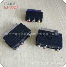 �߰��^�����ӎ��_�PSCART 21P��Ƭ�D3RCAĸ�� AV�Dɏ�����^