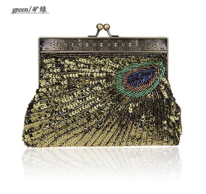 手工包精品珠绣包复古宴会包旗袍配饰礼服包持续热销3382