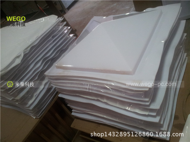 pc热成型加工 游戏机防护罩挡风板 采光罩建筑工程加工塑料罩