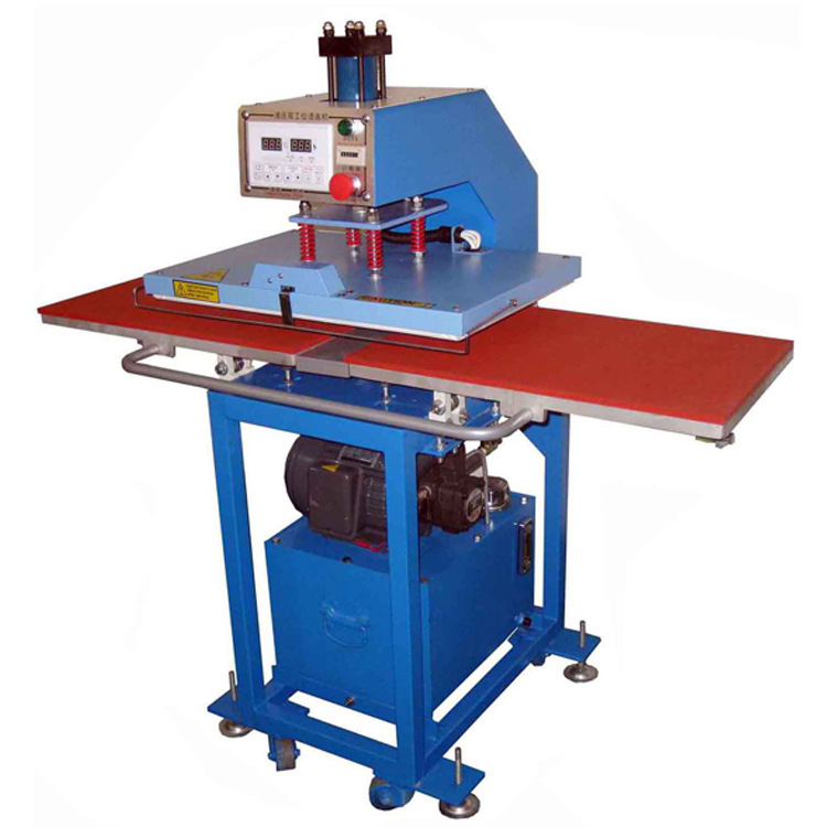 7E液压双工位烫画机 服装烫画机 热转印机器设备 服装烫标机厂家