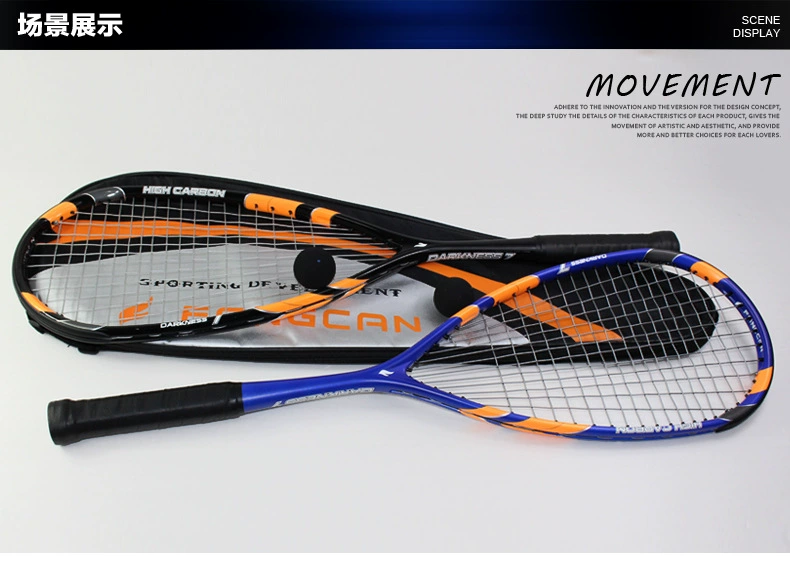 Đầy đủ carbon squash vợt chính hãng ánh sáng sợi carbon tường bắn đặc biệt cung cấp nam giới và phụ nữ cạnh tranh thể thao và giải trí hàng thể thao vợt tennis bao nhiêu tiền