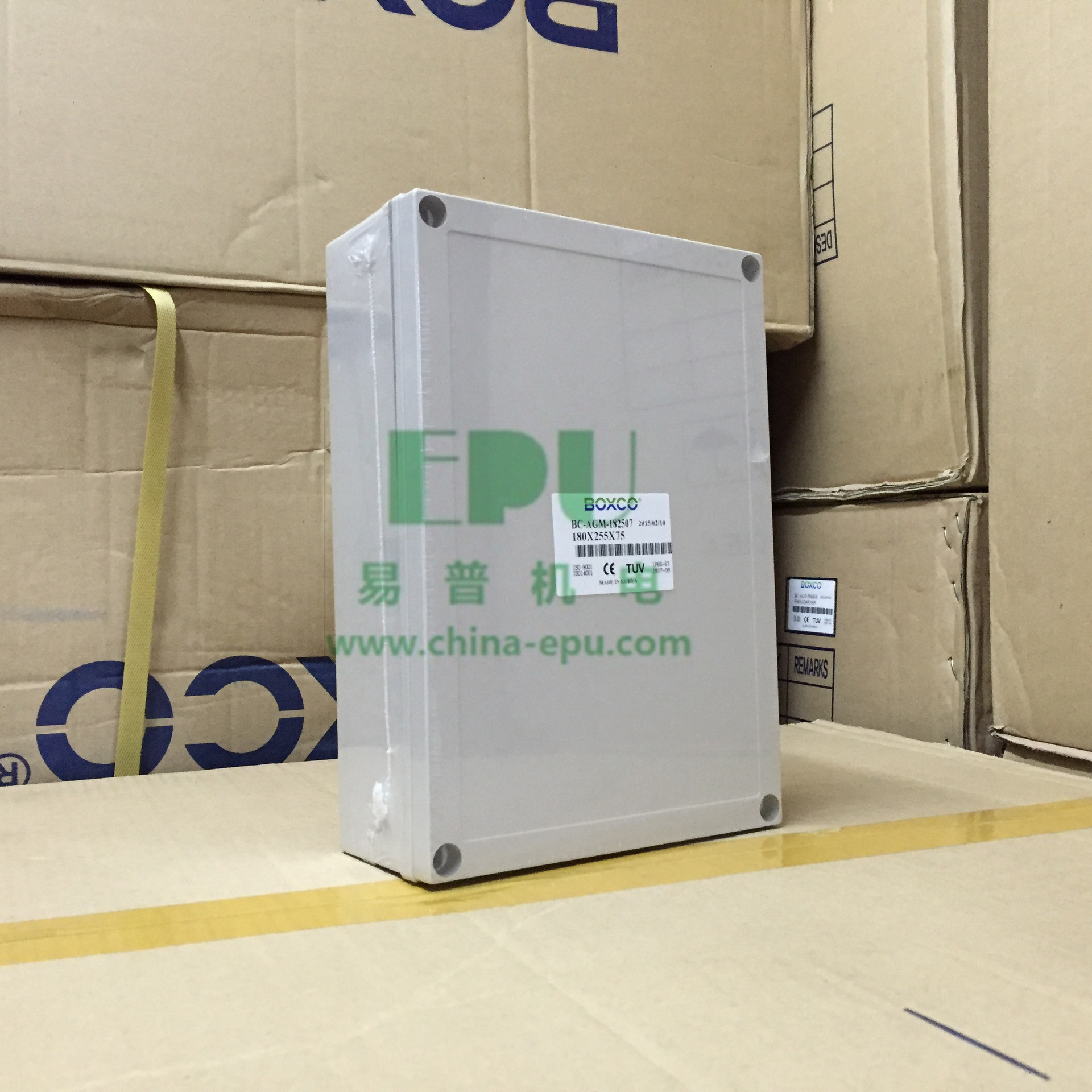 韩国BOXCO塑料仪表防水盒M型180x255x75