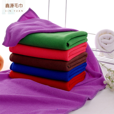 直销爆款30*70 200g/㎡ 超细纤维毛巾地板巾 擦车巾|ms