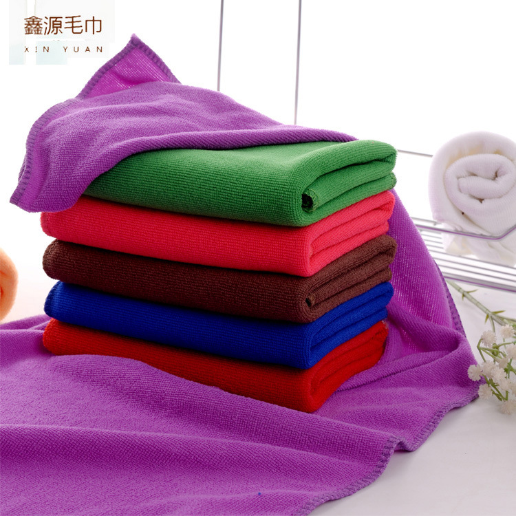 直销爆款30*70 200g/㎡ 超细纤维毛巾地板巾 擦车巾|ms
