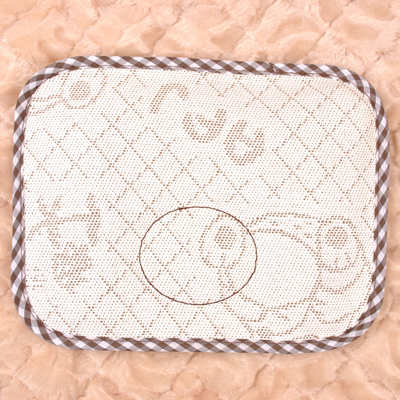 厂家直销 环保亚草定型枕头 婴儿新生儿枕头儿童枕头夏款宝宝枕头|ms