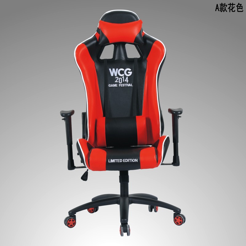 sx8011 中號電競椅子賽車椅網吧專用WCG遊戲椅可躺電腦椅家用轉椅