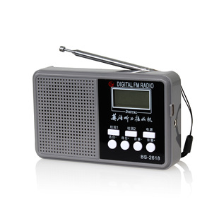 Baosheng BS-2618 FM Частотная частота регулирование пожилой радиоприемник 46 Портативные радио радиостанции прослушивания