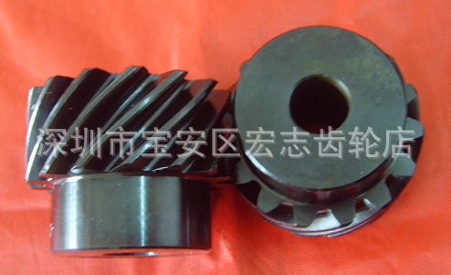 按图纸加工 波峰焊专用斜齿轮 高精度螺旋齿轮