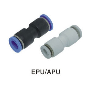 气动快插快速气管接头塑料直通变径SPG16-12 10-8 6-4 8-6大小头