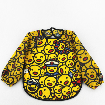 dubbo Dressing baby waterproof draw Burqa yellow duck pattern 2015 new pattern Burqa Manufactor Direct selling