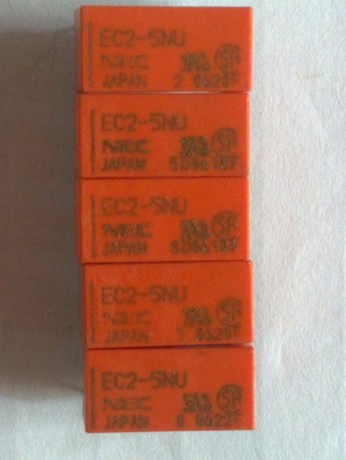 NEC二手拆机正品继电器 EC2-5ND EC2-5NU EC2-5NJ EC2-5NA