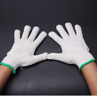厂家批发 600克线手套 劳工手套 棉线手套 劳保 棉纱手套地摊供货
