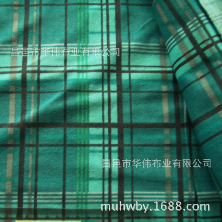 起绒布 双面起绒活性印花布 睡衣套布料 毛绒玩具布料毯子布料