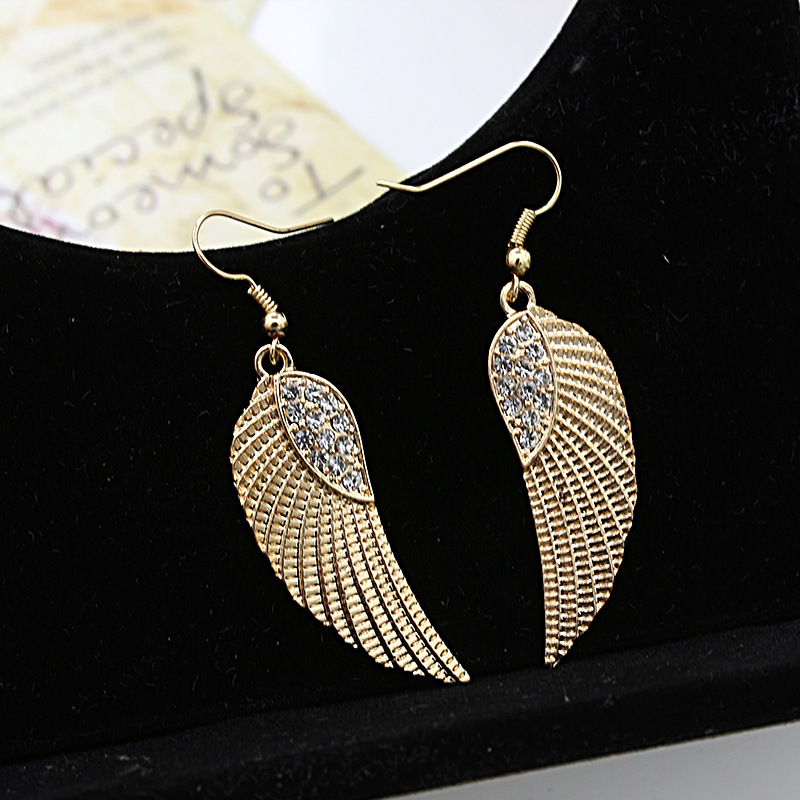 Moda Angel Angel Wing Earring Jewelry Al Por Mayor display picture 6