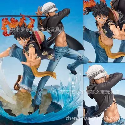 海賊王 路飛 特拉法爾加·羅 5周年紀念版62元16CM