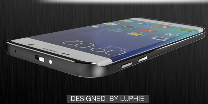 Luphie Aircraft Aluminum Metal Frame 9H Tempered Glass Back Cover Case for Samsung Galaxy S6 Edge Plus G9280 & S6 Edge G9250