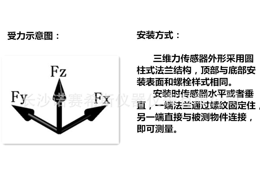 三维力安装图