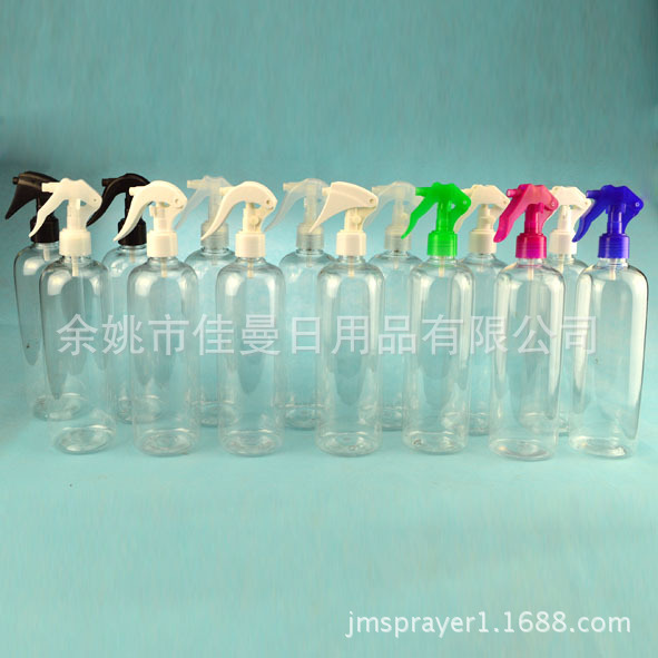 直销500ml小老鼠喷雾瓶 喷枪 雾化空瓶 pet喷瓶