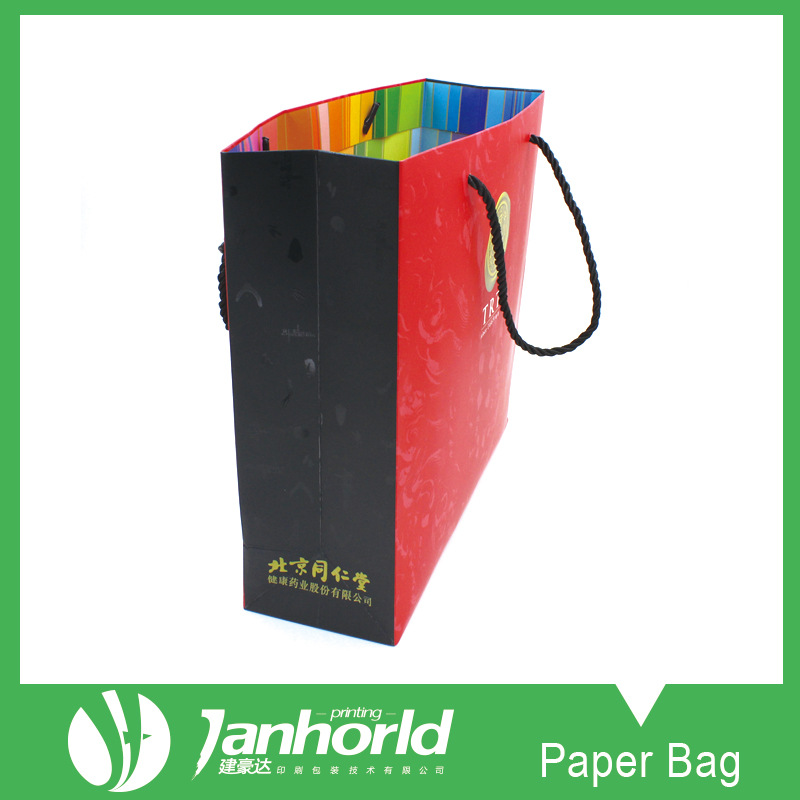 礼品袋定做 金卡纸手提袋手提袋彩色印刷礼品手提袋