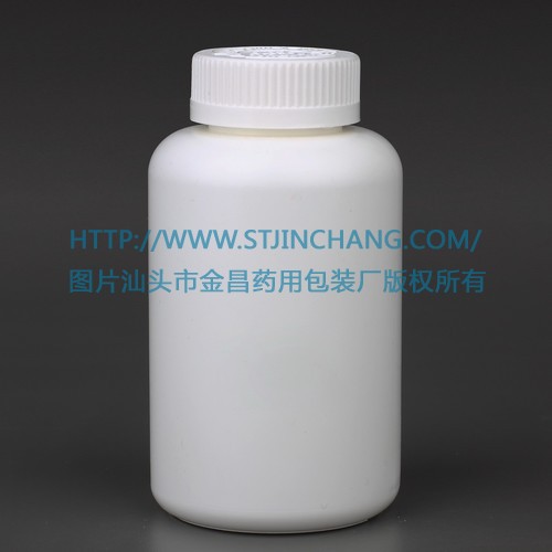 批发 安全盖塑料瓶 HDPE压旋盖保健品塑料包装瓶300ml 塑料瓶厂家