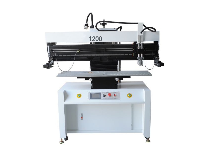 1200高精密半自动锡膏印刷机|ms