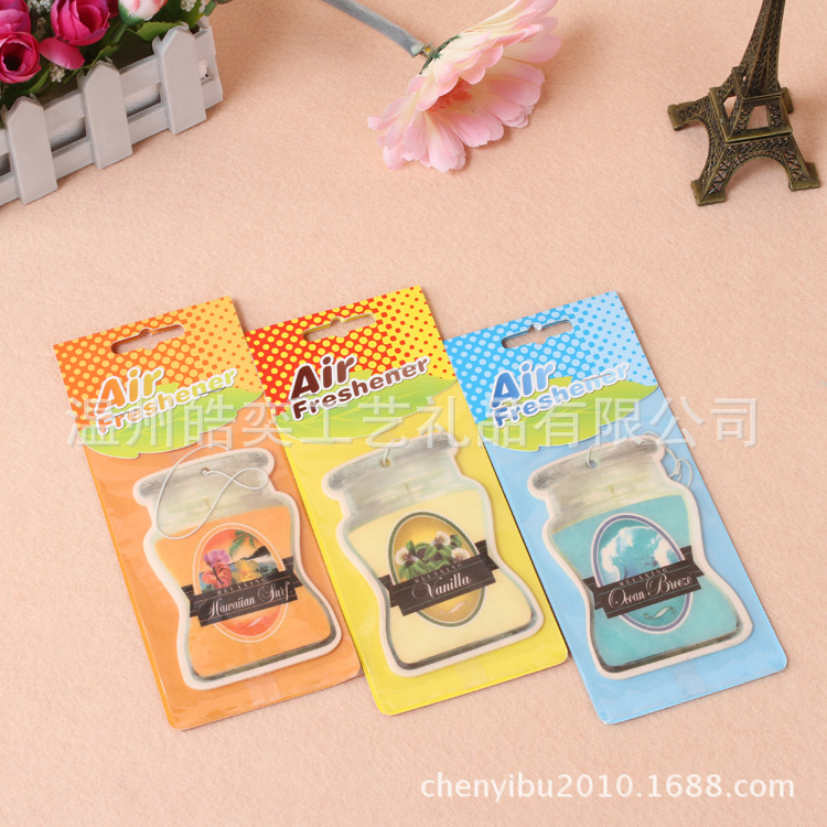 Manufacturer Customized automotive fragrant car incense tablet…