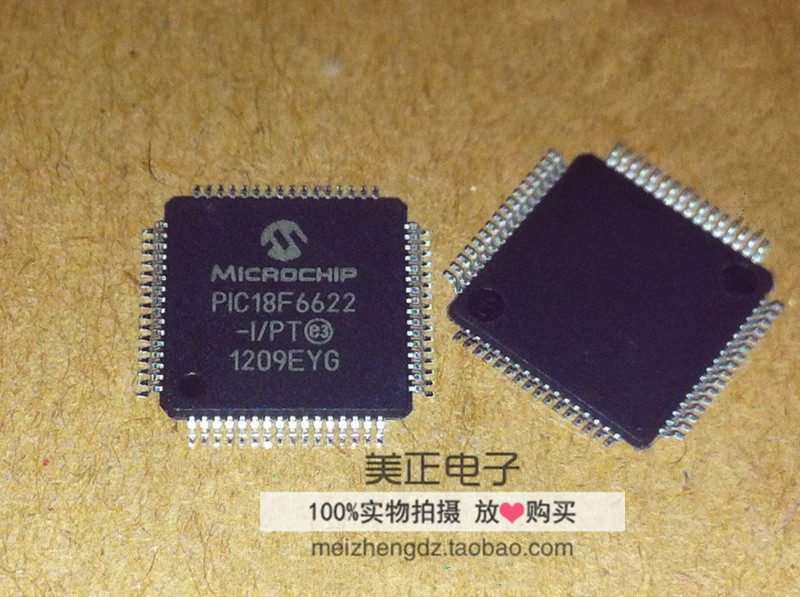 PIC18F6622-I/PT PIC18F6622-E/PT PIC18LF6622-I/PT TQFP64原装