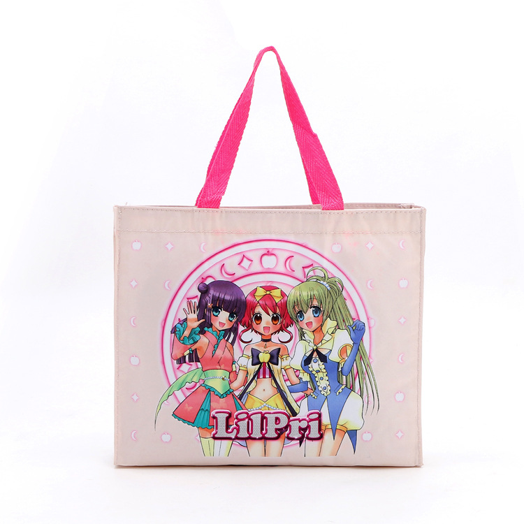 九森 日本动漫美少女大号购物袋收纳袋手提袋赠品B0025