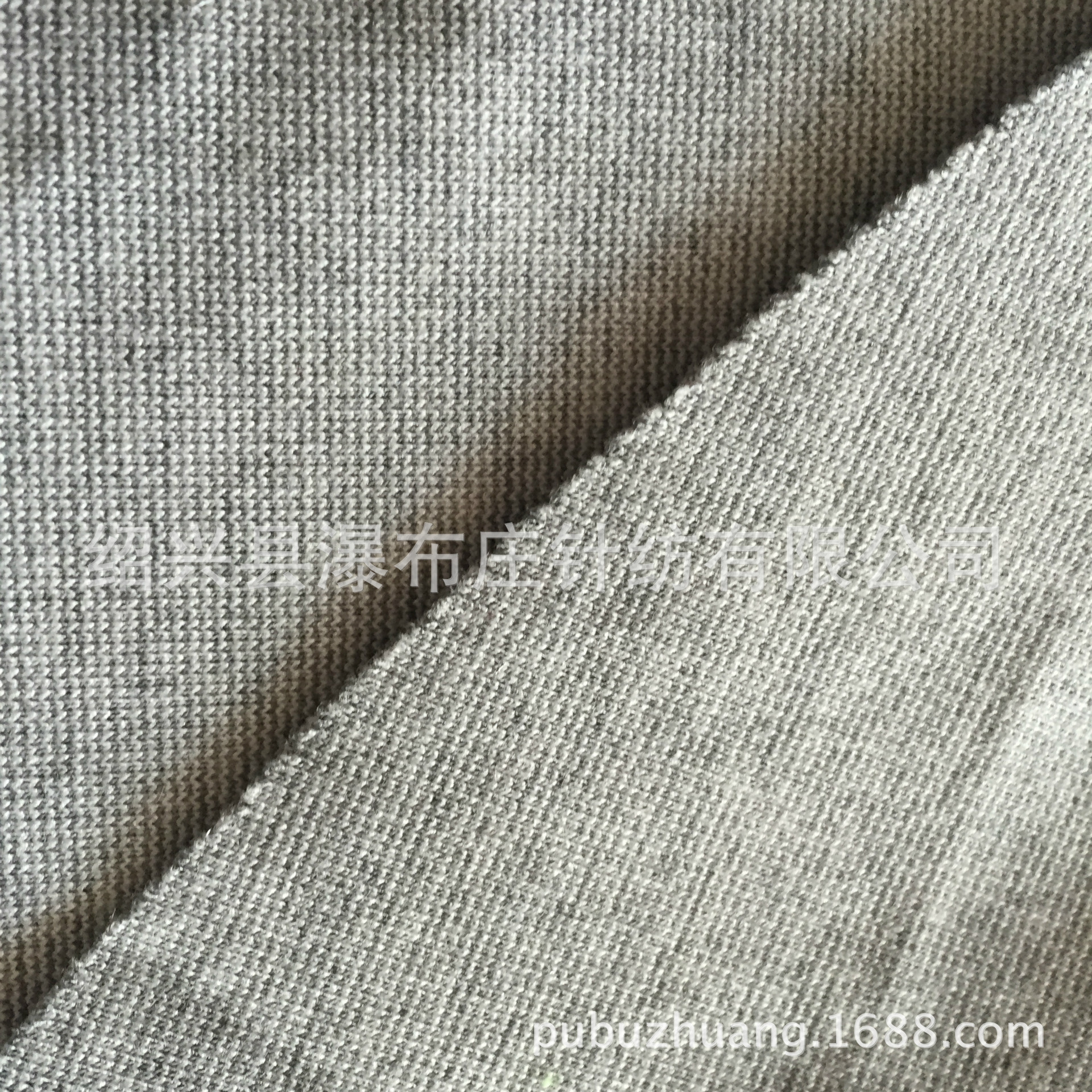 厂家直销针织人棉涤纶 TR氨纶麻灰罗马布 打鸡布